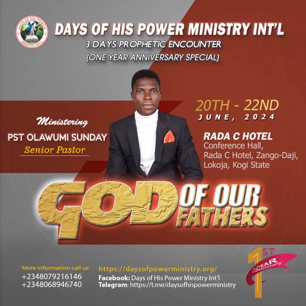 The God of Our Father (Dimension of David)